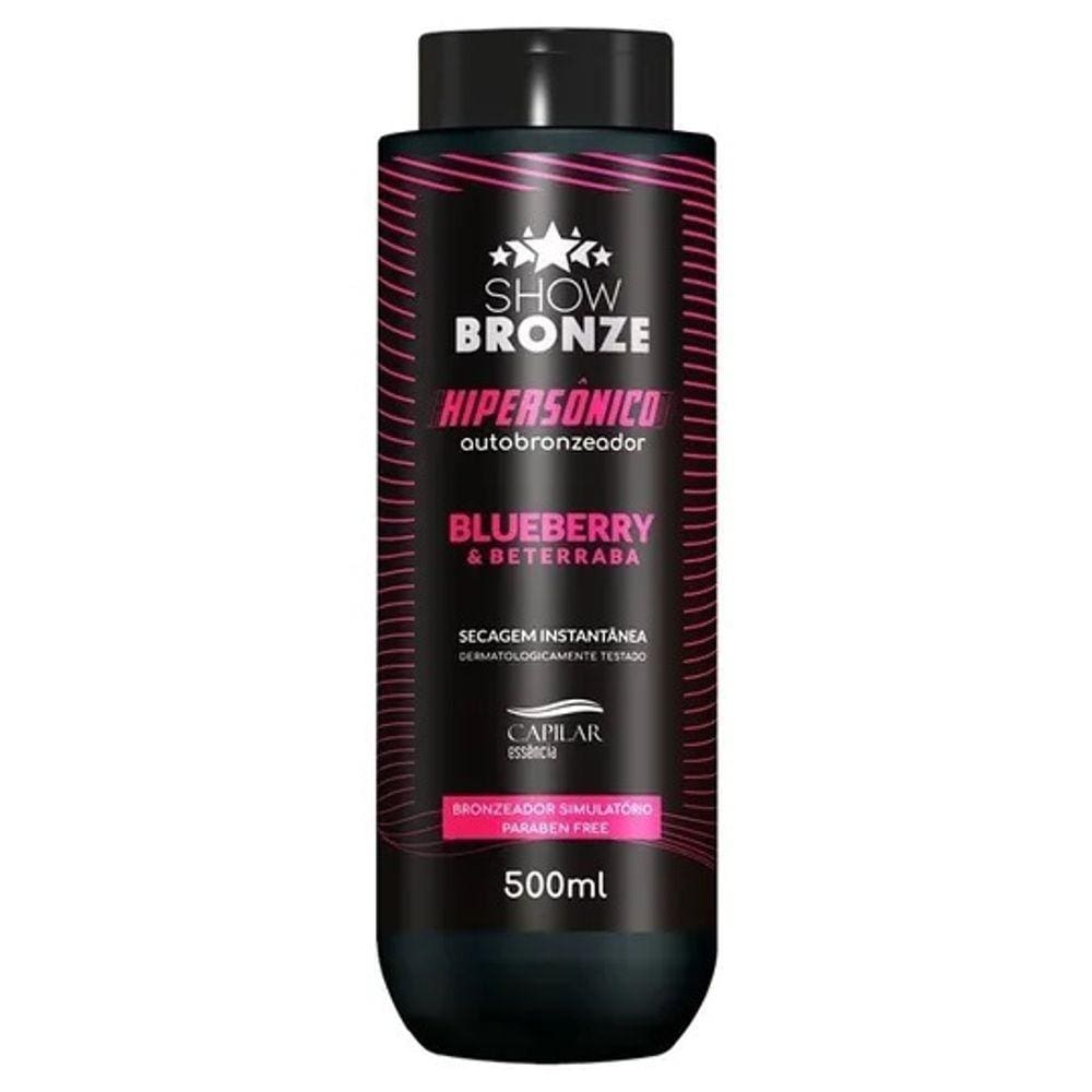 Autobronzeador Hipersônico Blueberry 500ml - CAPILAR ESSÊNCIA