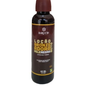 Loção Autobronzeadora Pele Negra 60ml - BARUCH COSMÉTICOS