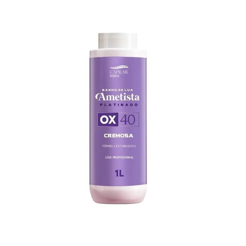 Ox Cremosa Ametista Platinado 40 Volumes 1Lt - CAPILAR ESSÊNCIA