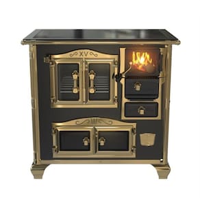 Fogao a Lenha N 1 Princess Premium Preto Gold