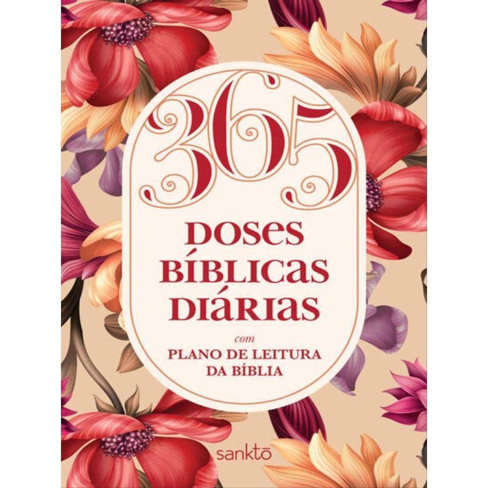 365 Doses Bíblicas Diárias Floral Rosé
