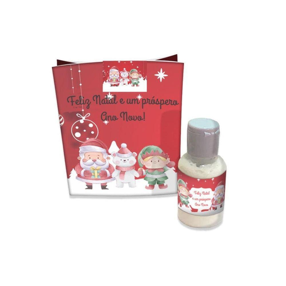 Kit Natalino - 10 Frascos 30ml + Etiquetas + Sacolinhas