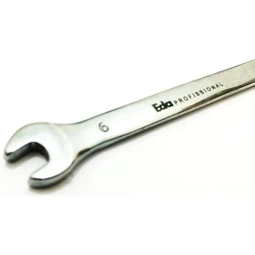 Chave Combinada Aço Cromo Vanádio 6Mm Eda 8Hp