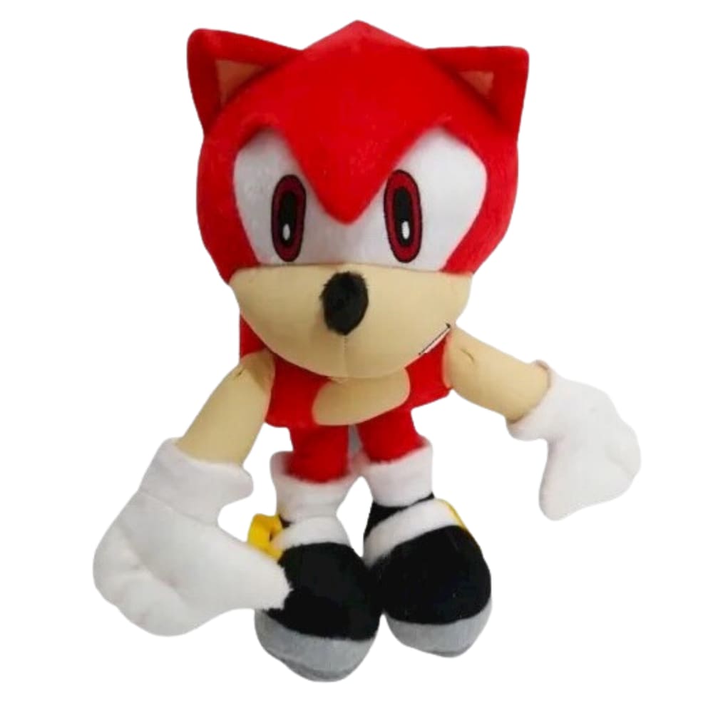 Pelúcia Sonic Vermelho 35cm