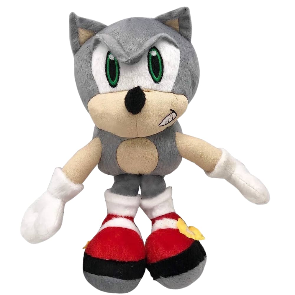 Pelúcia Sonic Cinza 35cm