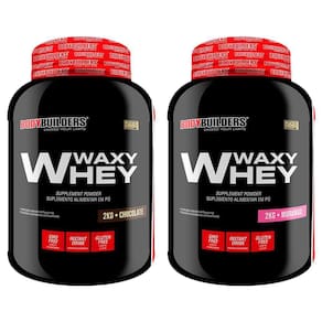 Kit 2 Whey Protein Waxy Whey 35% - 2Kg - Bodybuilders