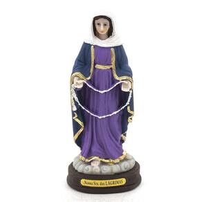Imagem Nossa Senhora Das Lagrimas Resina 15 Cm