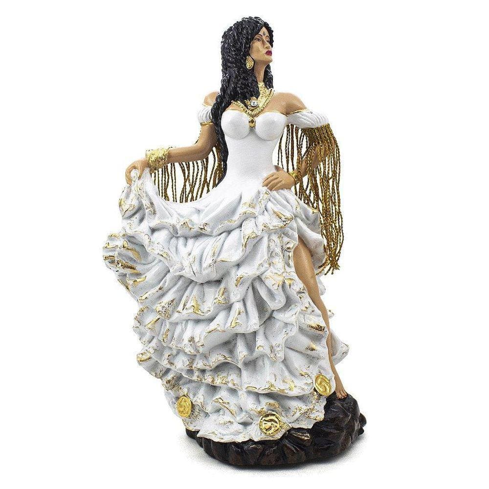 Imagem Cigana Luxo Banca Resina 25 Cm