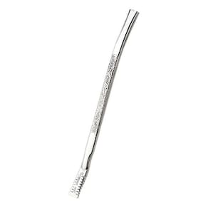 Bomba Inox Bojo Serrilhado Quadrado 19 Cm Artesanal Promate