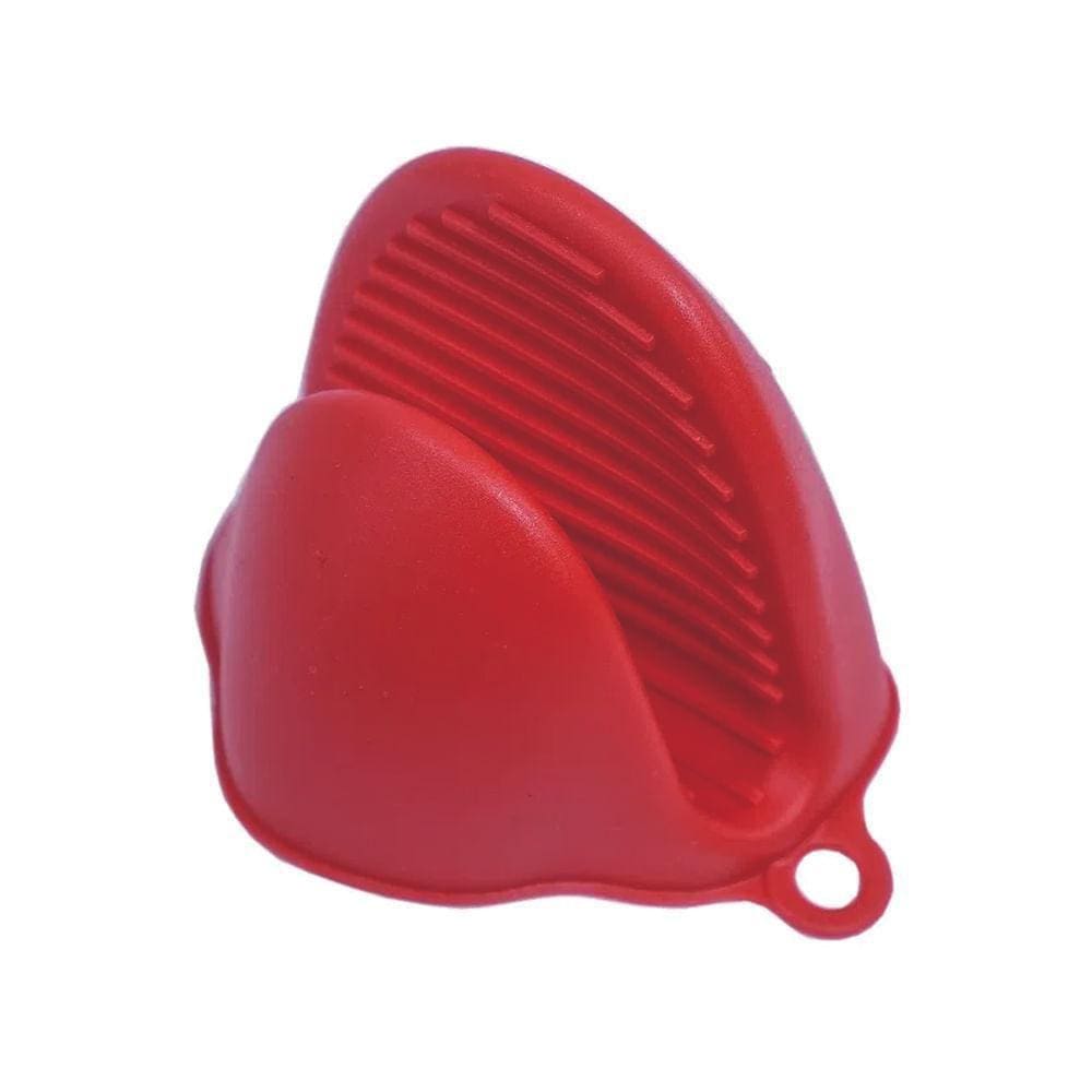 Pegador De Silicone Kenya Vermelho