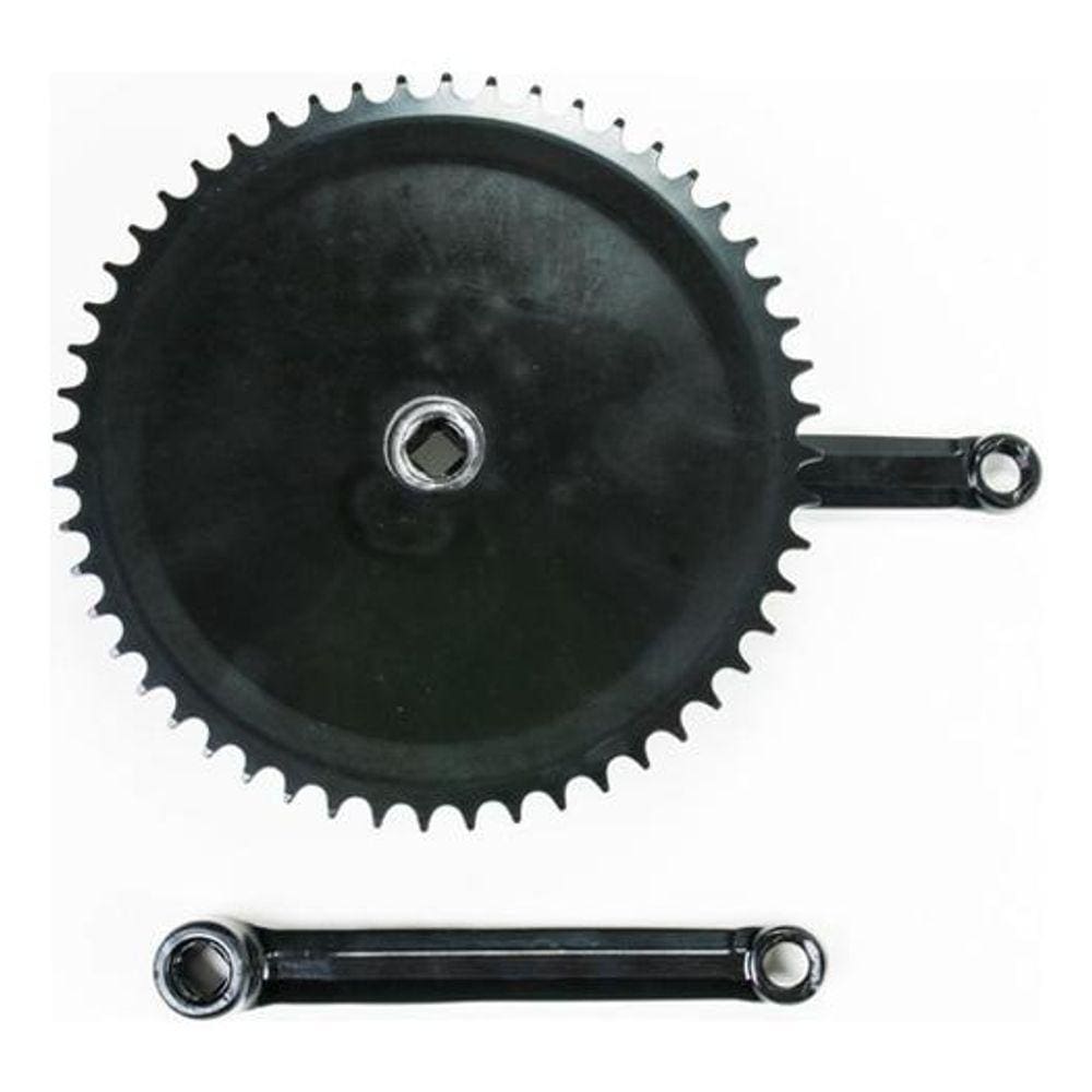 Pedivela Aço 165Mm Pto, 52 Dentes, Pto, S/Cc