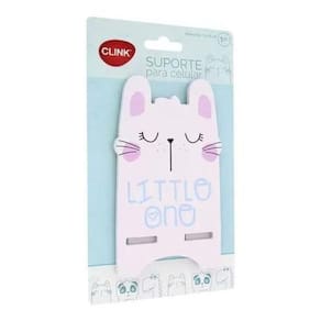 Suporte Para Celular Plástico - 14X8Cm - Cb1523 - Gatinho