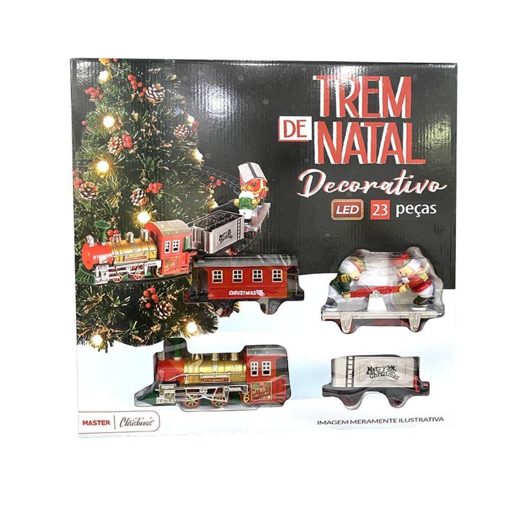 Trem De Natal Decorativo