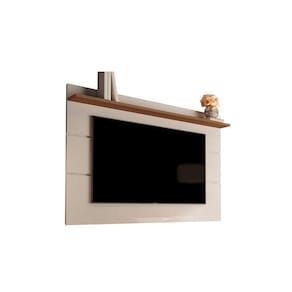 Painel Vivare 1.36 Off White/Freijó - Giga Móveis