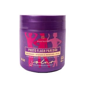 Photo Flash Paredão Ativador e Acelerador de Bronzeado 500g - DUOTRATO COSMÉTICOS