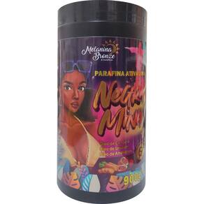 Parafina Ativadora Negra Mina 900g - MELANINA COSMÉTICOS