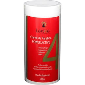 Creme de Parafina Power Active 4 900g - LENNE COSMÉTICOS