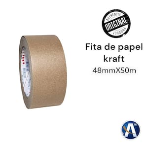 Fita Adesiva Kraft Para Embalagens 48Mmx50M