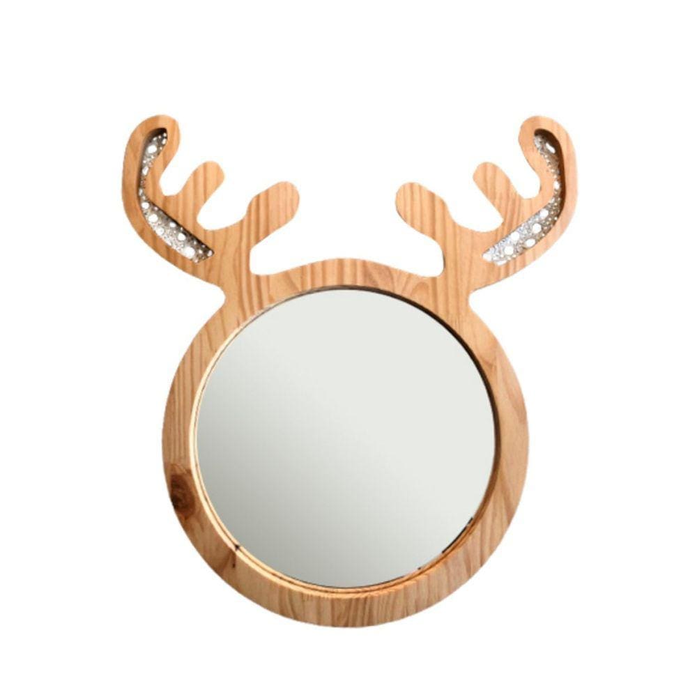 Espelho Decorativo Infantil 43x44cm Alce Pinus