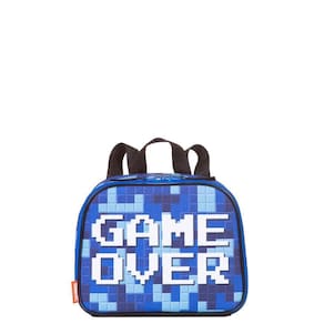 Lancheira Game Azul Sestini - Resistente e Prática