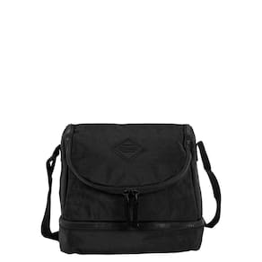 Lancheira Sestini 2 Comp. Crinkle 2 - Preto Grande