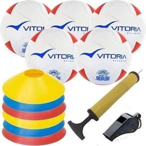 Kit Escolinha De Futsal Sub 13 Bola Max 200 + Acessórios