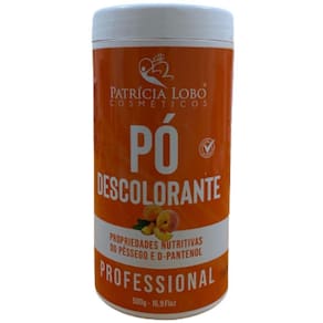 Pó Descolorante Pêssego 500g - PATRÍCIA LOBO COSMÉTICOS