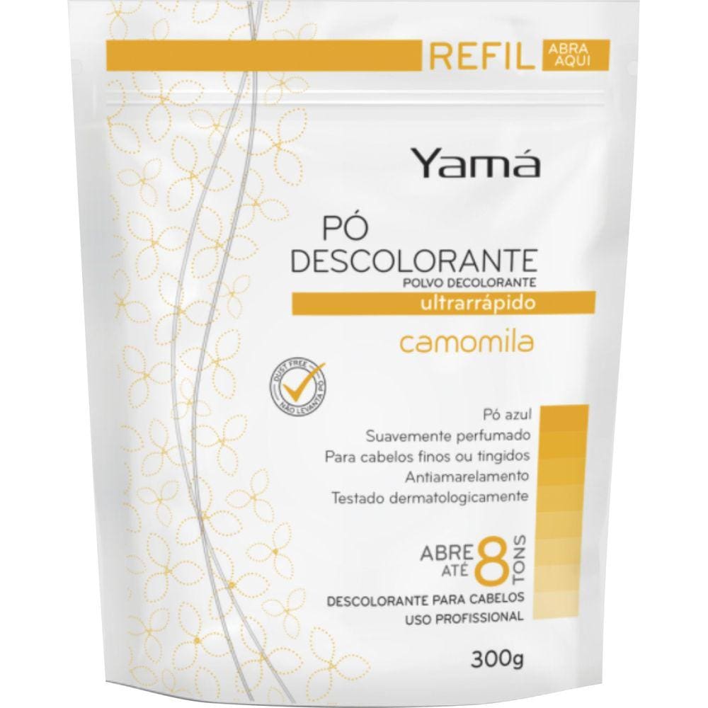 Pó Descolorante Camomila 300g - YAMÁ COSMÉTICOS