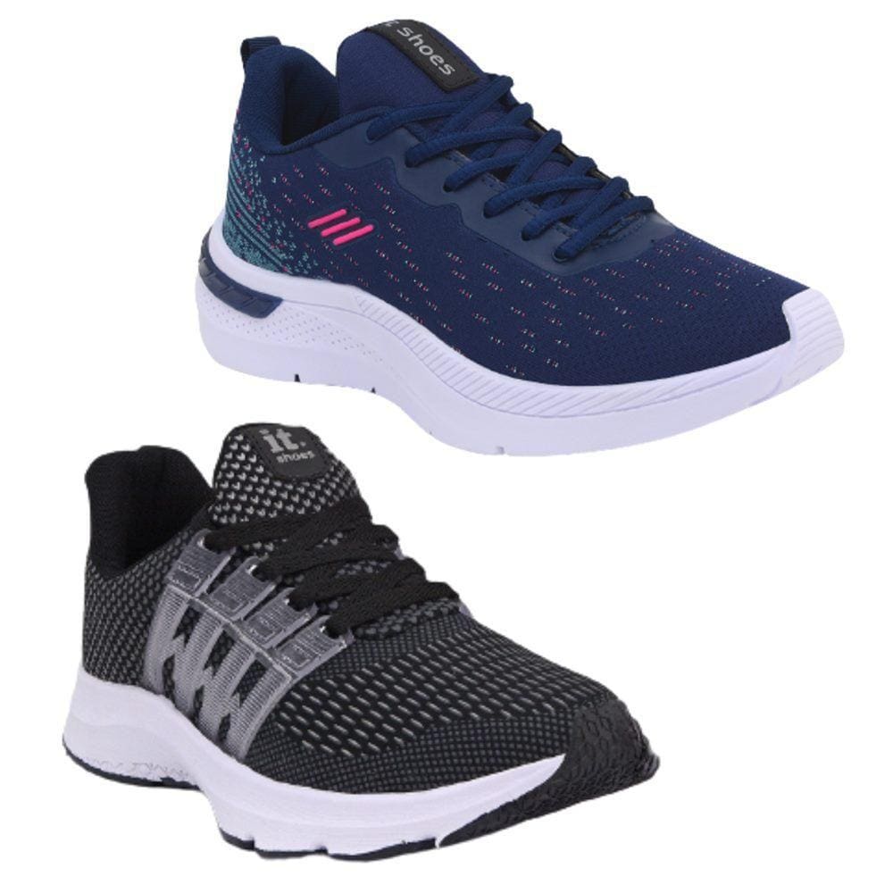 Tênis Feminino Esportivo Caminhada Corrida Academia Kit 2