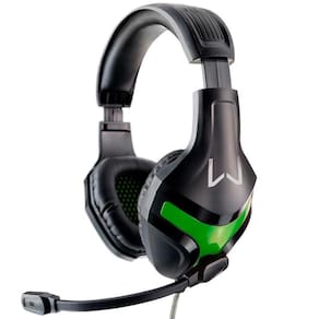 Headset Gamer Warrior Harve PH298 - Com Microfone - Conector 3.5mm - Verde