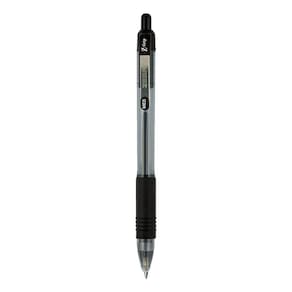 Zebra Z-Grip Caneta Esferográfica Retrátil Ponta Média Preta