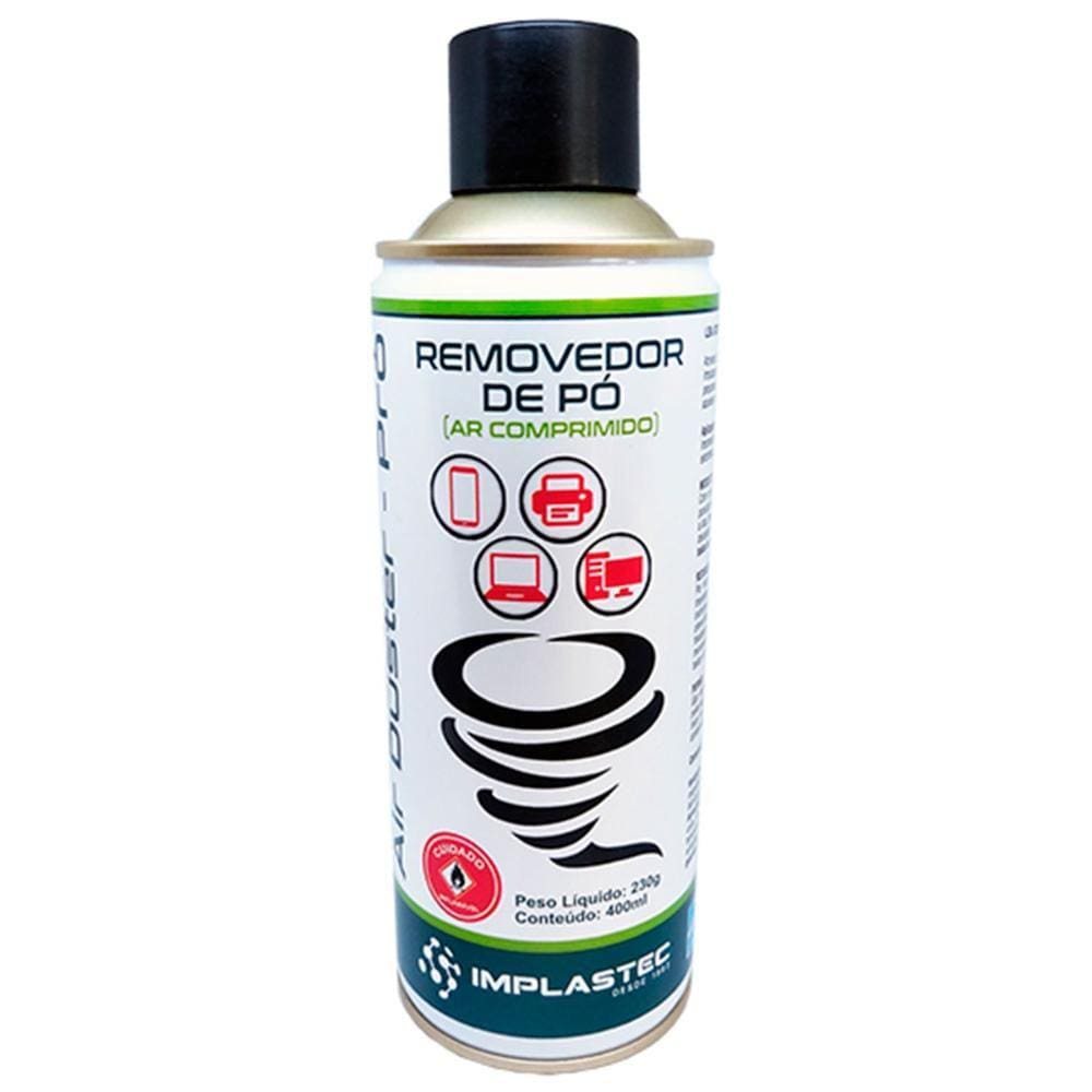 Air Duster Pro 400ml - Removedor de Pó - Implastec