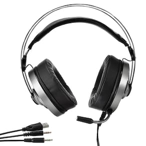 Headset Gamer Evus F-05 Colors - Iluminação LED - com Microfone - Conector 3.5mm e USB