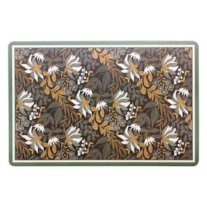 Lugar Americano Plástico Green Garden Estampado 43,5X28,5 Cm