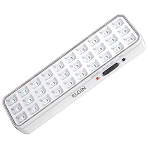 Luminária de Emergência com 30 LEDS - Bivolt - 2W - Elgin 48LEM30L0000