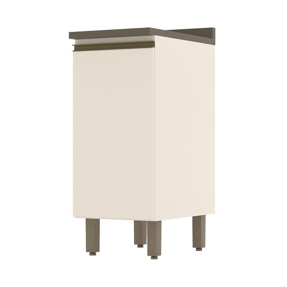 Balcão 1 Porta 35cm com Tampo Connect - Móveis Henn