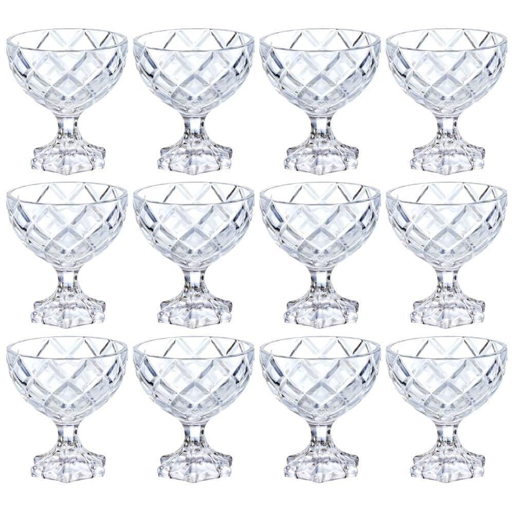 Taças de Sobremesa em Vidro Pineapple 170mL 12 Peças - Hauskraft TCSV031/4