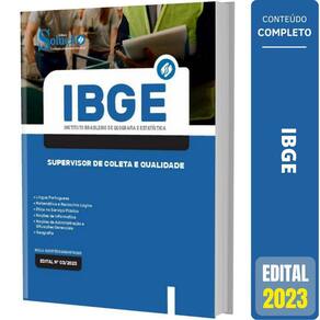 Apostila Ibge 2023 - Supervisor De Coleta E Qualidade