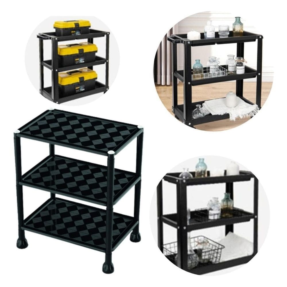Prateleira Organizadora Modular Multiuso Com 3 Andares