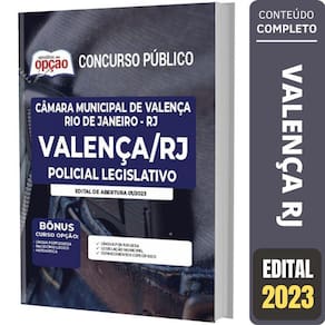 Apostila Câmara De Valença Rj - Policial Legislativo