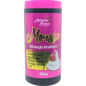Mousse Hidratação Afrodisíaca 930g - MELANINA COSMÉTICOS