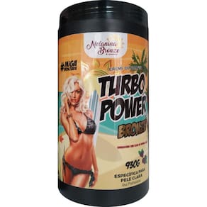 Creme de Parafina Turbo Power Bronze Pele Clara 930g - MELANINA COSMÉTICOS