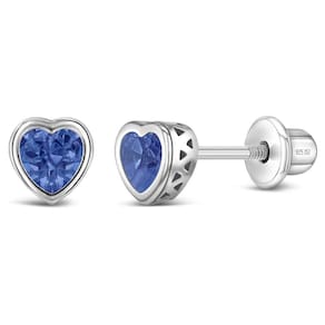 Brincos In Season Jewelry em prata esterlina 925 azul topázi