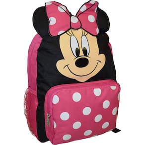 Mochila Disney Minnie Mouse Big Face 14, mochila escolar