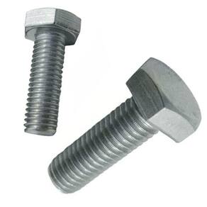 Parafuso Sextavado M4 X 12 Din 933 Ma-0,70 Geomet - 50Un