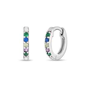 Brincos de argola In Season Jewelry em prata esterlina 925 M