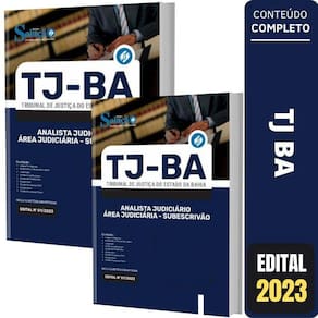 Apostila Tj Ba - Analista Área Judiciária - Subescrivão