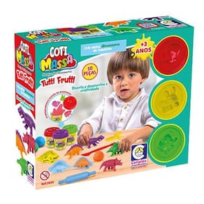 Massinha De Modelar Tutti Fruti Coti Massa Parque Dos Dinos