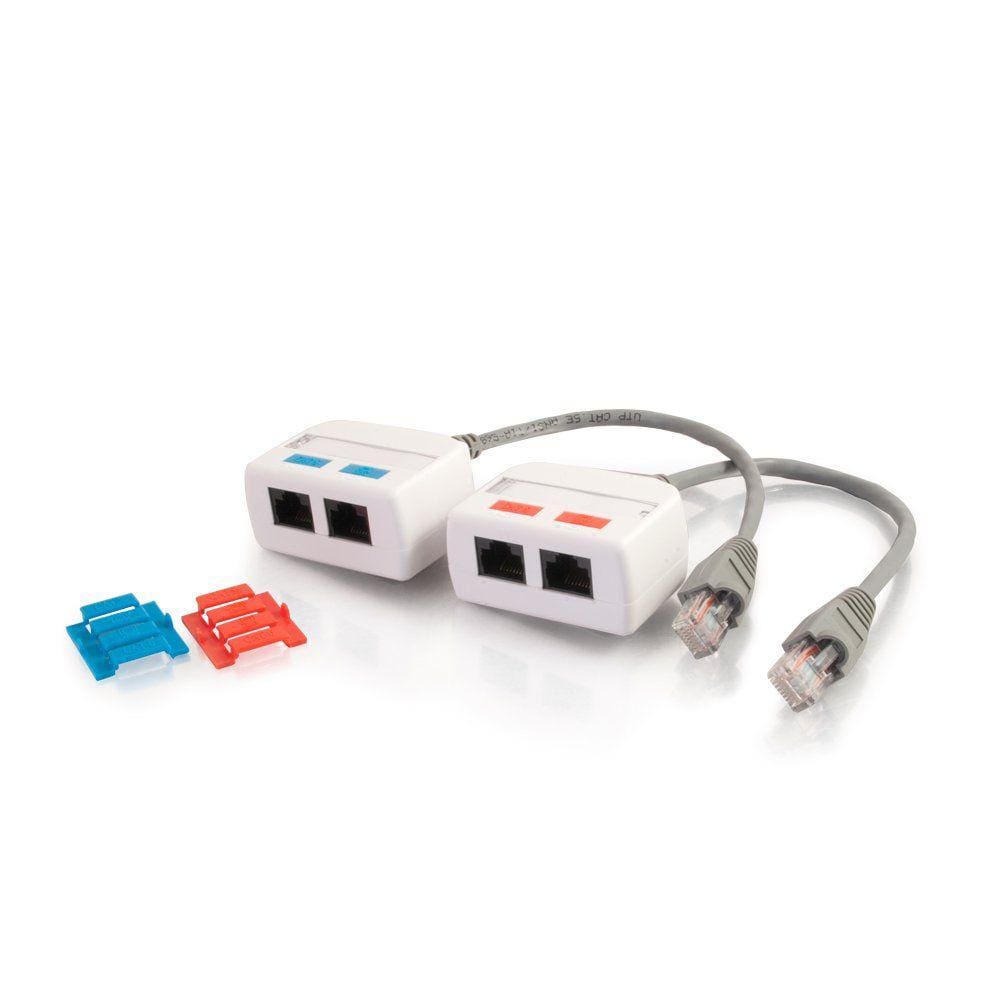 Conectores de barra de carga modulares C2G Legrand RJ45 Cat5
