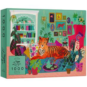 Puzzle Elena Essex Tiger Lounge 1000 peças para adultos